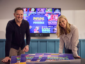 L-r - Adam Smith and Laura Hanlon of Studio 3.5