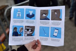 Full details of how the test are done are provided on entry to the site