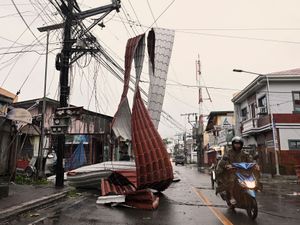 Supporting image for story: Typhoon Man-yi leaves seven dead in landslide in Philippines