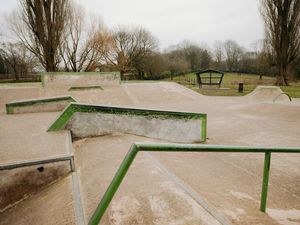 Supporting image for story: 'I'm delighted!' - Market Drayton Skatepark improvements completed as new lighting installed