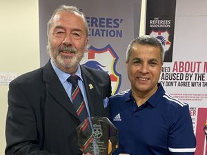 Supporting image for story: Referees’ chief honoured for two decades in job