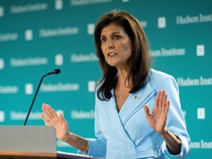 Supporting image for story: Nikki Haley says she will vote for Donald Trump following their disputes