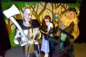 Staging the annual pantomime is a team effort 