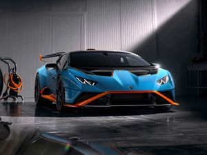 Supporting image for story: Lamborghini Huracan STO brings track-focused tech to the road