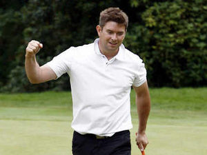 Supporting image for story: Shropshire golf professional James Busby in contention
