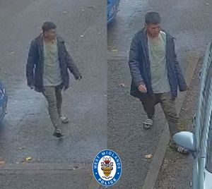 Do you know this man? Police want to talk to him after a car was broken into and an amount of cash stolen in Birmingham