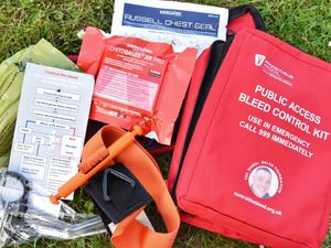 Supporting image for story: Ambulance service drive to install 80 life-saving bleed control kits 