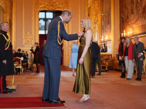 Supporting image for story: Shameless star made OBE says Prince of Wales joked about her playing Elizabeth I