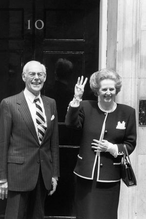 The sun shone in 1987 when Margaret Thatcher won a third term as Prime Minister