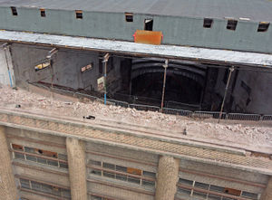 Supporting image for story: Drone photos show latest phase of demolition work at Dudley Hippodrome