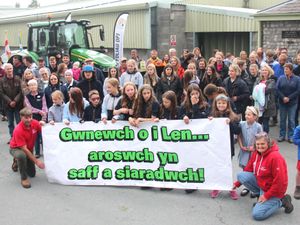 Supporting image for story: Len's Light arrives in Powys to raise awareness on mental health  