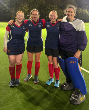 Market Drayton Scallywags' Millie Parry, Kate Brazier, Libby Clifton and Claire Lockley