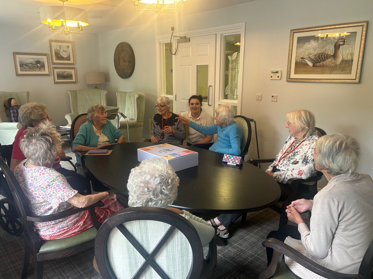 Telford care home celebrates Dementia Action Week with Boots memory boxes and reminiscence activities