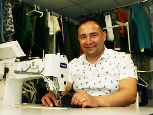 Supporting image for story: Shrewsbury tailor who fled Afghanistan makes move to new premises

