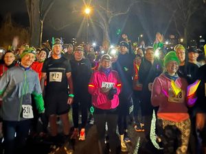Supporting image for story: Shrewsbury midnight runners bring in the New Year with a difference – and no hangover