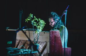 'Piano Day' at St Alkmund's Church in March 2022, with Tiny Leaves, Andy Lowe, James C Taylor, Alex Kozobolis (pictured) and Frances Shelley