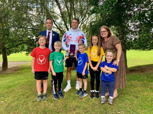 Supporting image for story: Team GB Olympian inspires youngsters at Shrewsbury school