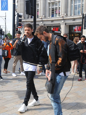Liam Payne with Zedd