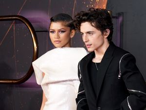 Supporting image for story: Timothee Chalamet and Zendaya share on-screen romance in new Dune: Part Two clip
