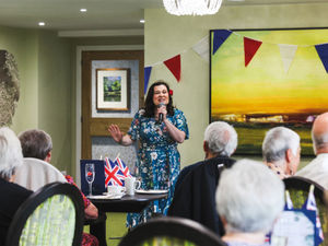 Supporting image for story: Tea, cake and a quickstep: Vintage songstress Lancashire Belle brings 1940s nostalgia to Brookfields House