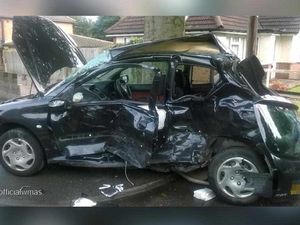 Supporting image for story: IN PICTURES: Four lucky to avoid serious injury in Walsall smash