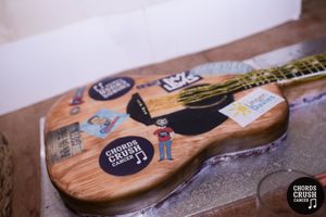The guitar cake