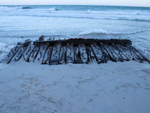 Supporting image for story: Archaeologists uncover identity of 1700s Orkney shipwreck