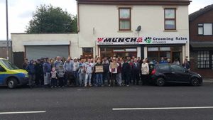 The protesters say residents are making their lives a misery