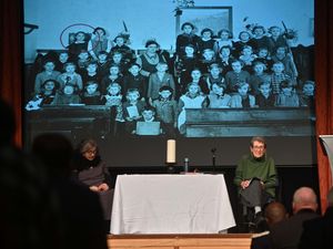 Supporting image for story: Holocaust survivor brings her experiences to life at Dudley commemorative event