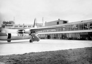 The new International Building in April 1961.