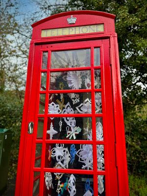 The Jackfield village phone box