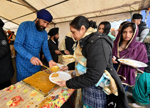 Kitchens were busy all day