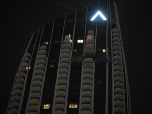 Supporting image for story: Drone hits luxury residential building in Dubai sparking fire and evacuations