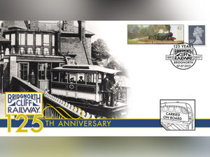 Supporting image for story: Special first day cover to mark 125th anniversary of Bridgnorth Cliff Railway