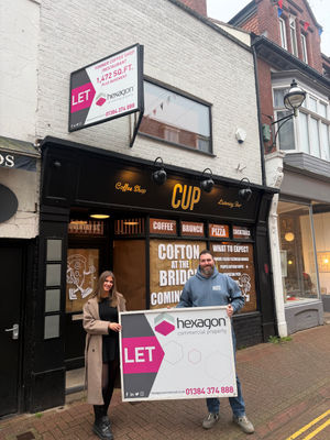 The premises formerly occupied by CUP in Stourbridge have been let to Cofton Pizza from Barnt Green