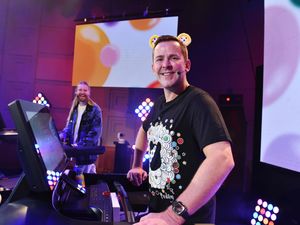 Supporting image for story: Scott Mills completes his 24-hour treadmill challenge raising over £1 million