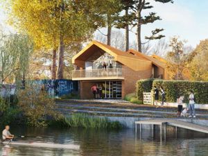 Supporting image for story: 'Contemporary and attractive': Inspector supports plan to replace run-down Shrewsbury boathouse