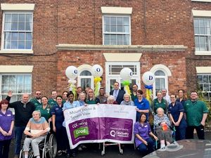Supporting image for story: Shrewsbury care home celebrates good rating after inspection
