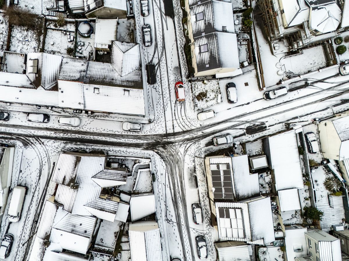In Pictures: Storm Goretti batters Britain with snow, wind and rain In Pictures: Storm Goretti batters Britain with snow, wind and rain