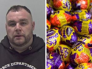 Supporting image for story: Jailed: 'Easter Bunny' thief who stole lorry containing 200,000 Creme Eggs is locked up