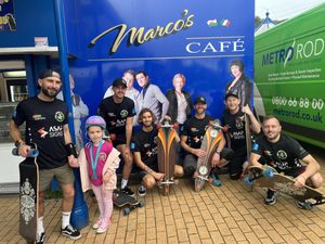 Supporting image for story: Wrexham fundraisers smash £10,000 as epic Welsh adventure begins 