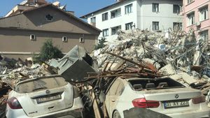 Earthquake remains in Turkey