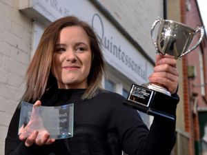 Supporting image for story: Ludlow hairdressing apprentice Natalie knows how to get ahead