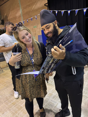 Staff celebrated excelent results with Year 11 students at St Peter's Collegiate Academy.