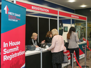 Supporting image for story: Ladder for the Black Country: Ladder supports summit