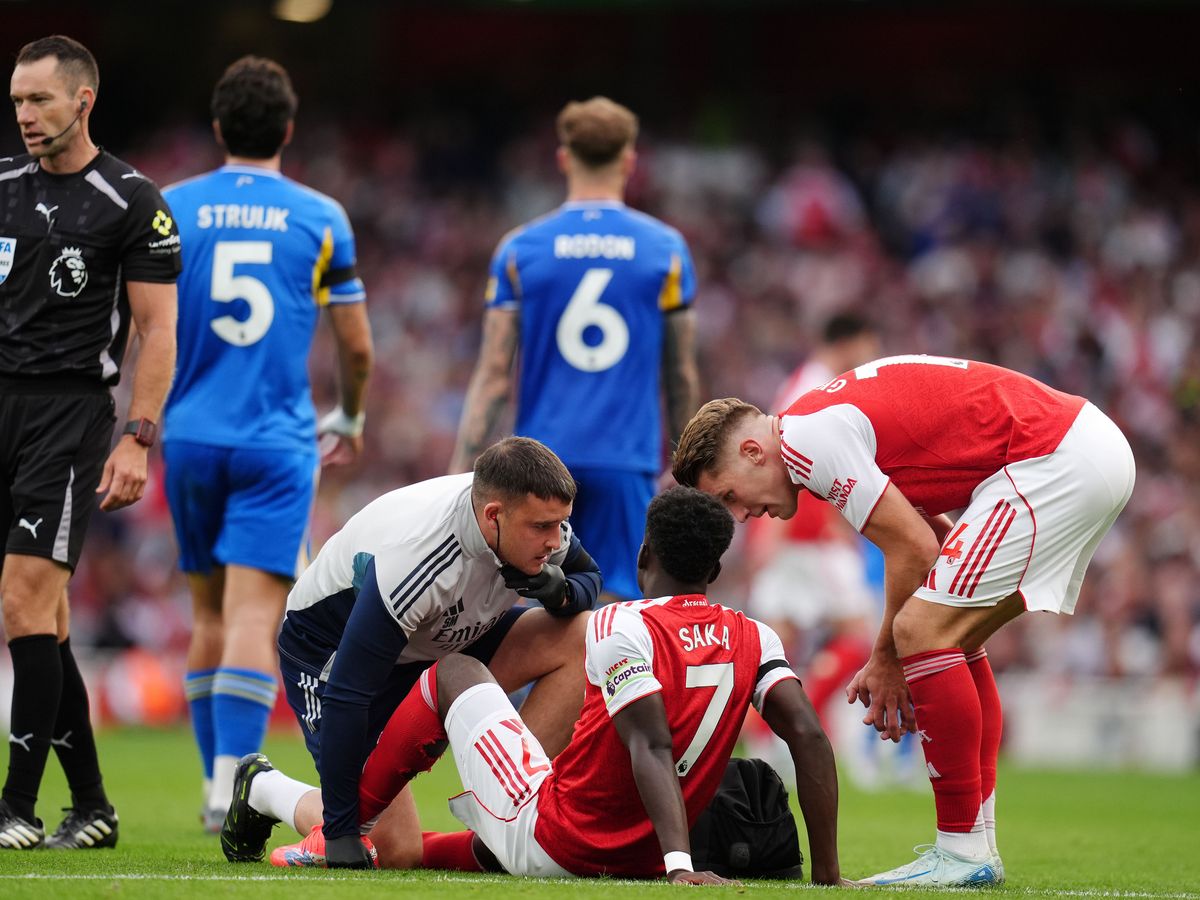 Bukayo Saka and Martin Odegaard injuries give Mikel Arteta cause for concern