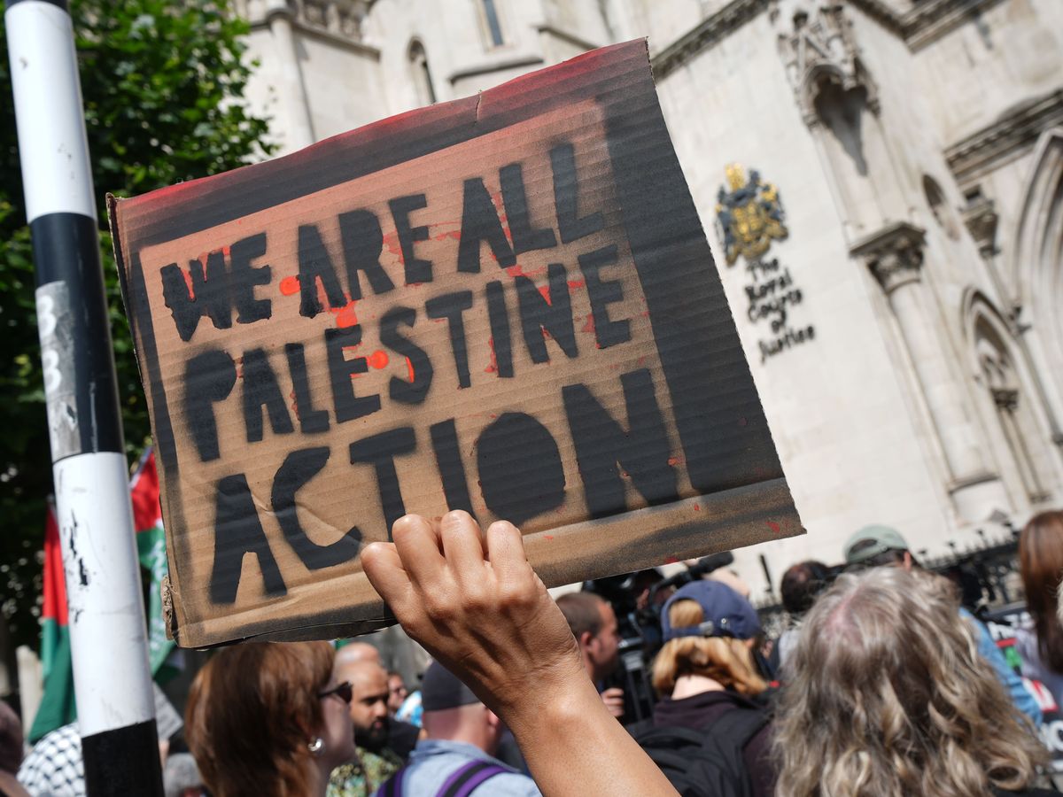 Six to face court over alleged Palestine Action support Six to face court over alleged Palestine Action support