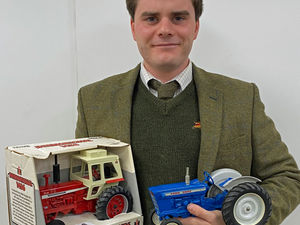 Supporting image for story: Late Shropshire farmer’s toy tractors to be sold at Shrewsbury auction