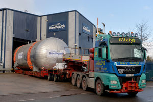 The vessel is finally out of the factory