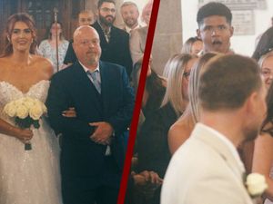 Supporting image for story: Emotional moment West Midlands christening guests realise they’re at surprise wedding